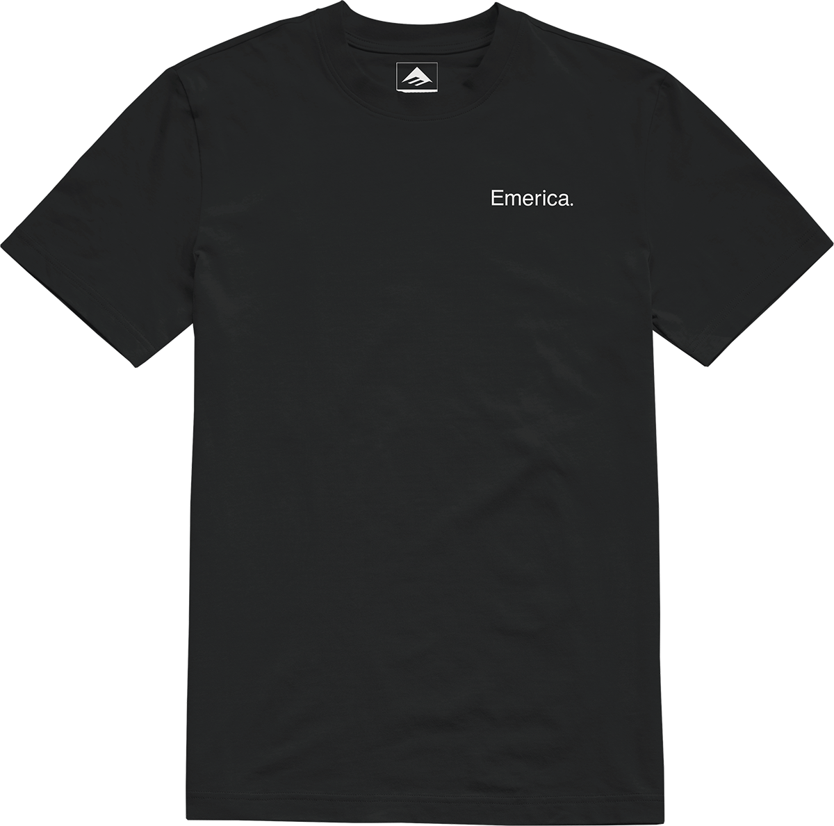 lockup tee - shirts & tops - black - emerica