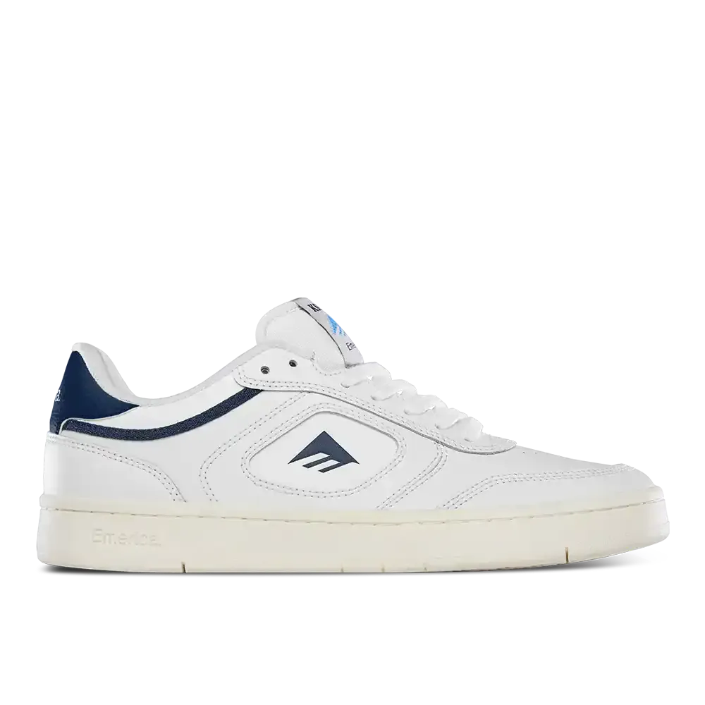 KSL III White Vulcanized Skater Shoes | Emerica EU