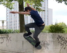 ALI BOULALA INTERVIEWS SPANKY FOR KINGPIN SKATEBOARDING