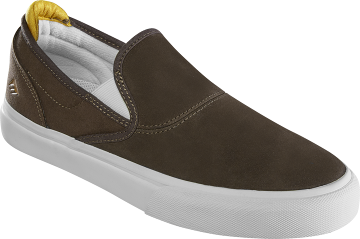wino g6 slip-on - skate shoes - brown/tan - emerica