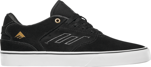 low vulc - skate shoes - black/gold/white - emerica