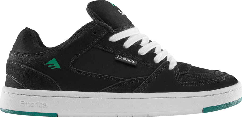 mute - skate shoes - black - emerica