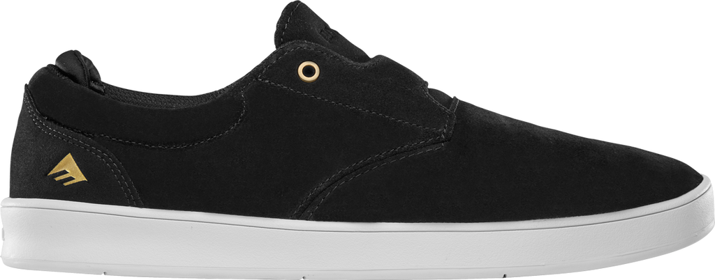 romero skater - skate shoes - black/white/gold - emerica