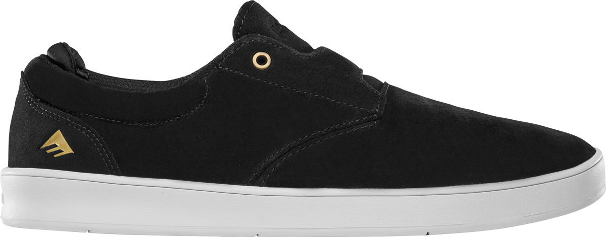 romero skater - skate shoes - black/white/gold - emerica