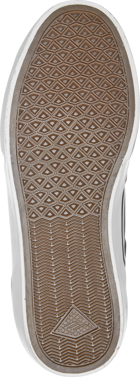 hoban - skate shoes - black/white/gold - emerica