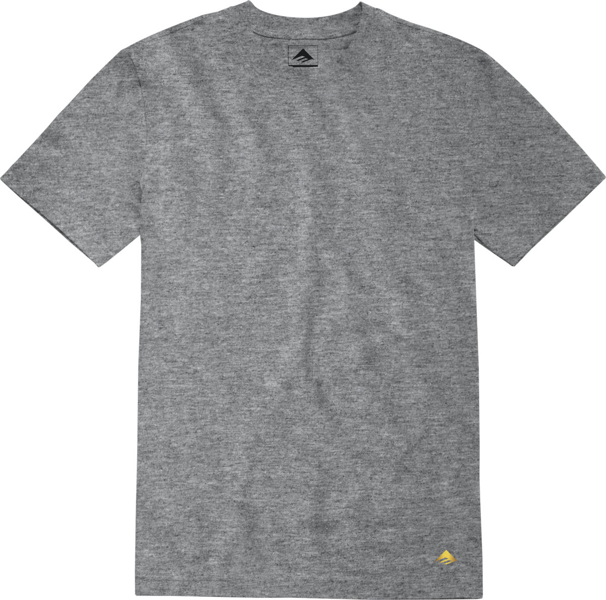 Skate T-Shirt - Micro Triangle Tee - Charcoal heather - Emerica