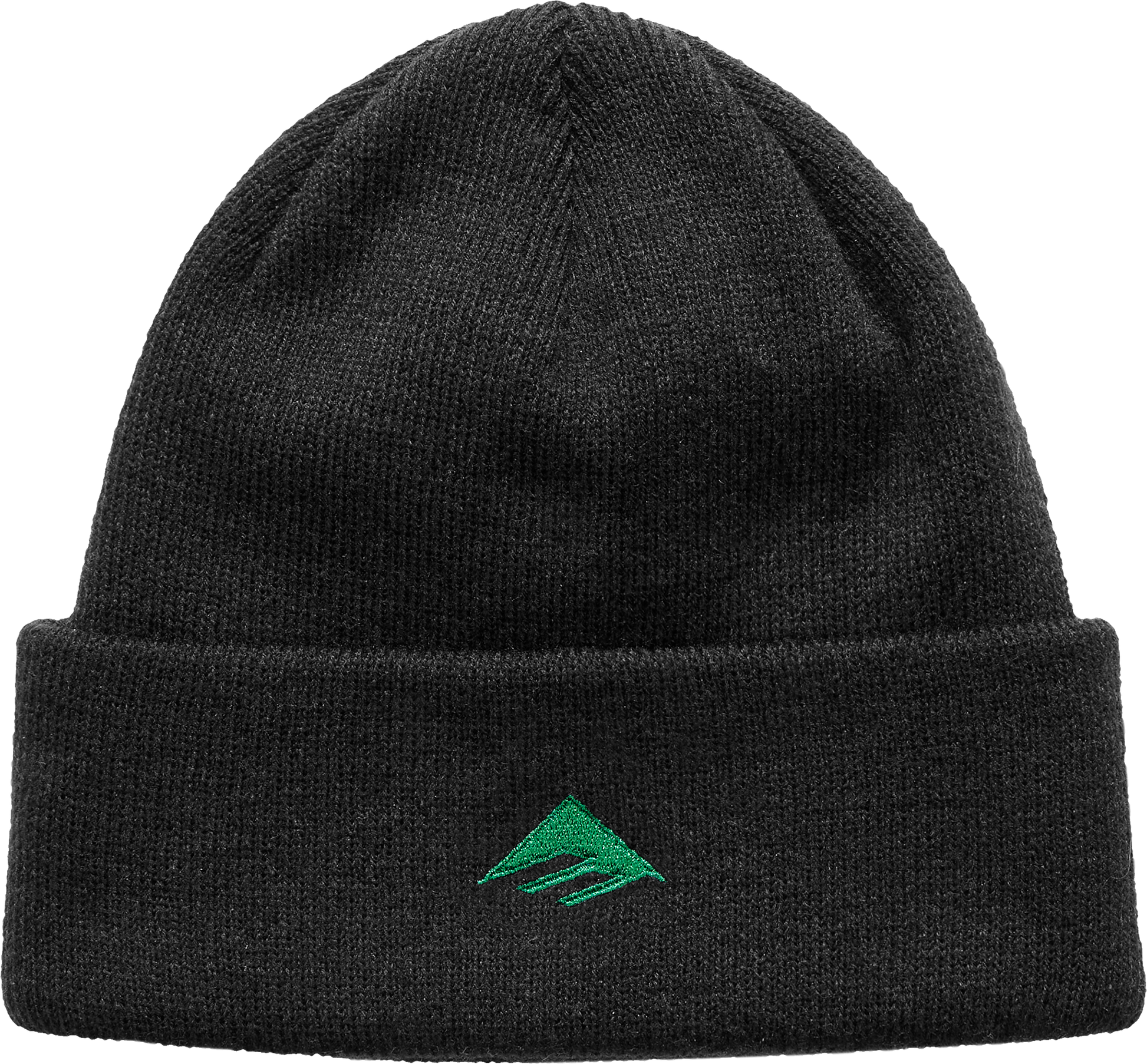 triangle beanie - headwear - black - emerica