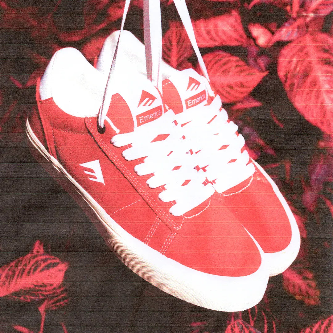 Moca - Red Classic Men's Skateboarding Shoes | Emerica US – Emerica EU