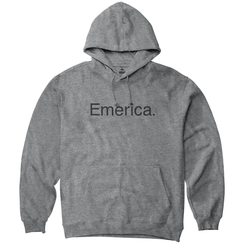 Emerica PURE LOGO PULLOVER Screen PULLOVERed Fleece Skate Skateboarding Durable