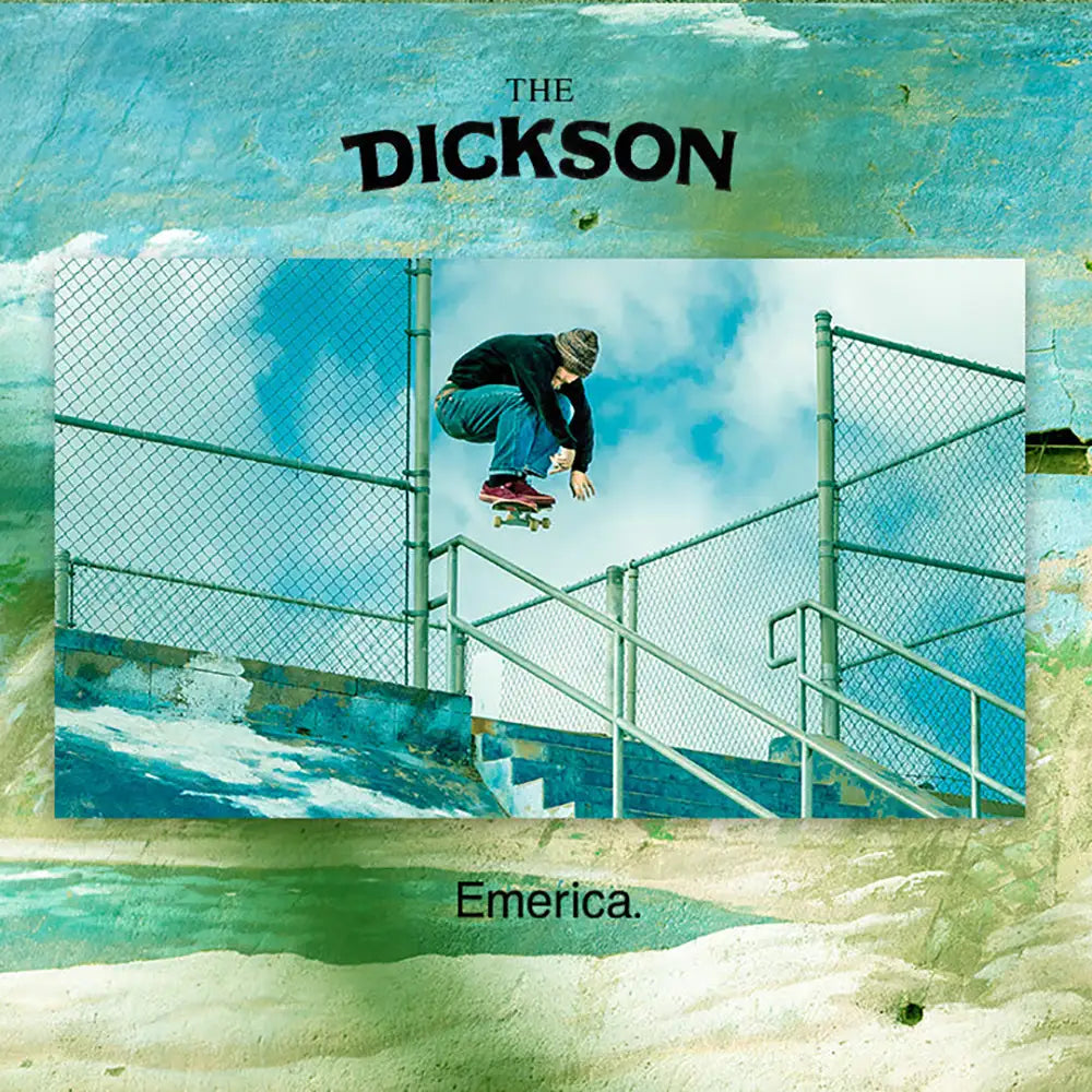 Emerica Dickson Low-Top Vulcanized Skate Skateboarding Durable