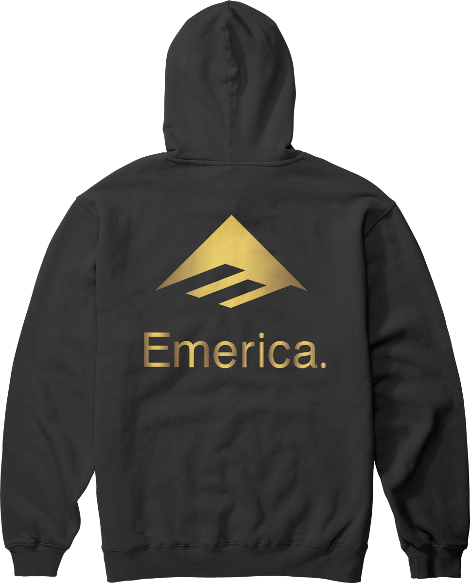 Emerica LOCKUP PULLOVER Screen PULLOVERed Fleece Skate Skateboarding Durable