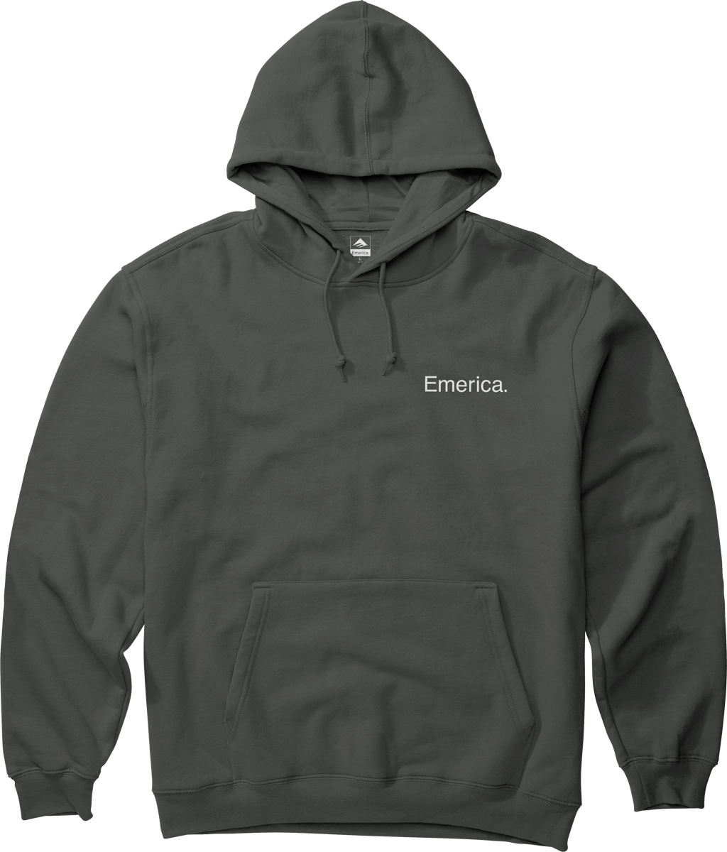 Emerica LOCKUP PULLOVER Screen Hooded Fleece Skate Skateboarding Durable