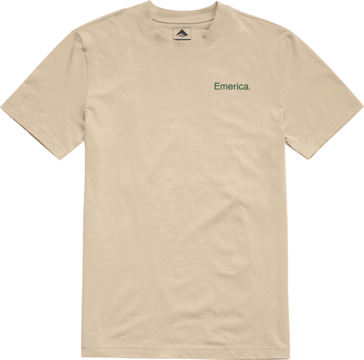 Emerica LOCKUP TEE S/S Basic T-Shirt Skate Skateboarding Durable