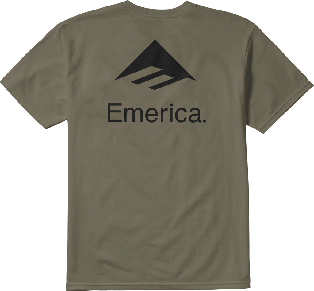 Emerica Lockup Tee S/S Basic T-Shirt Skate Skateboarding Durable