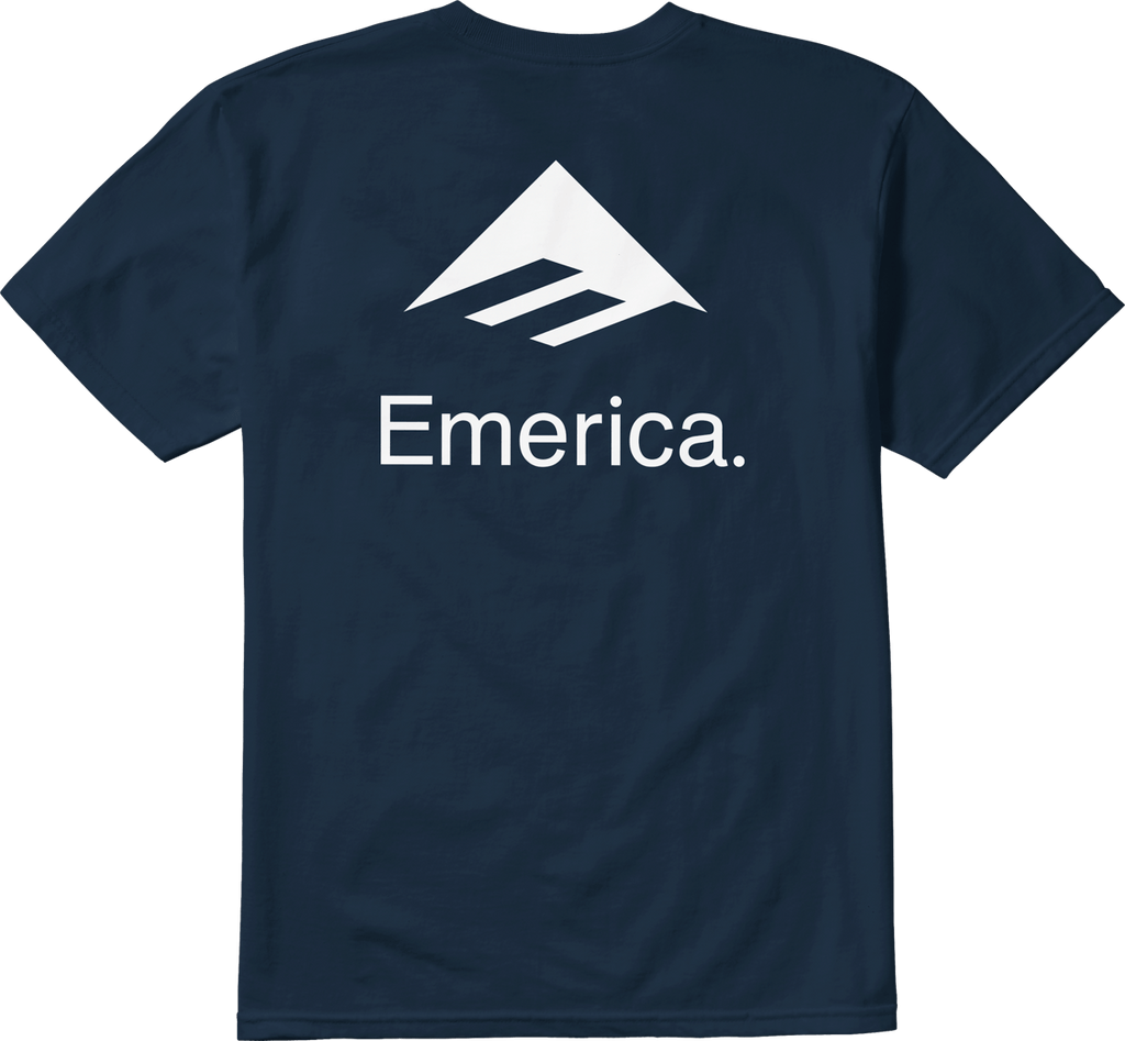Emerica LOCKUP TEE S/S Basic T-Shirt Skate Skateboarding Durable