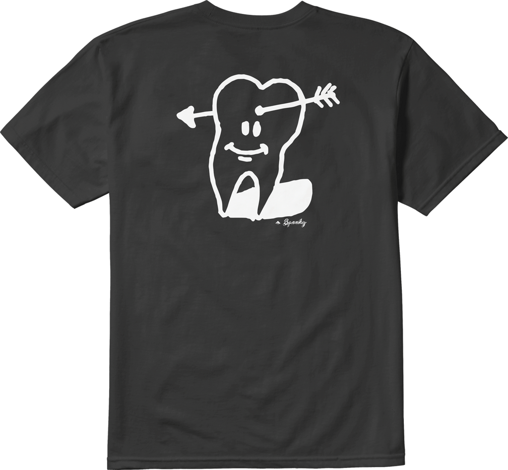 Emerica SPANKY TOOTH TEE S/S Basic T-Shirt Skate Skateboarding Durable
