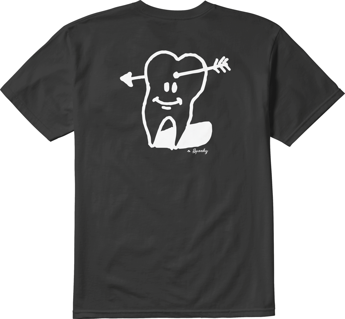 Emerica SPANKY TOOTH TEE S/S Basic T-Shirt Skate Skateboarding Durable