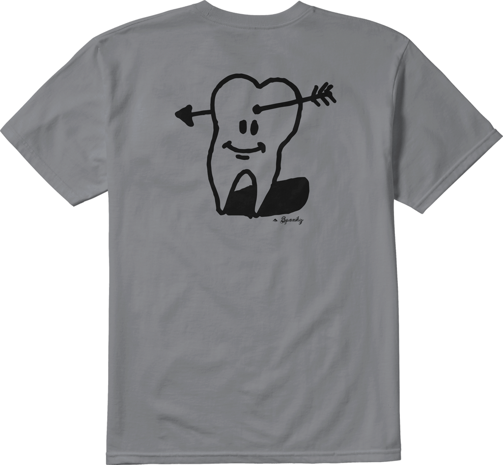Emerica SPANKY TOOTH TEE S/S Basic T-Shirt Skate Skateboarding Durable