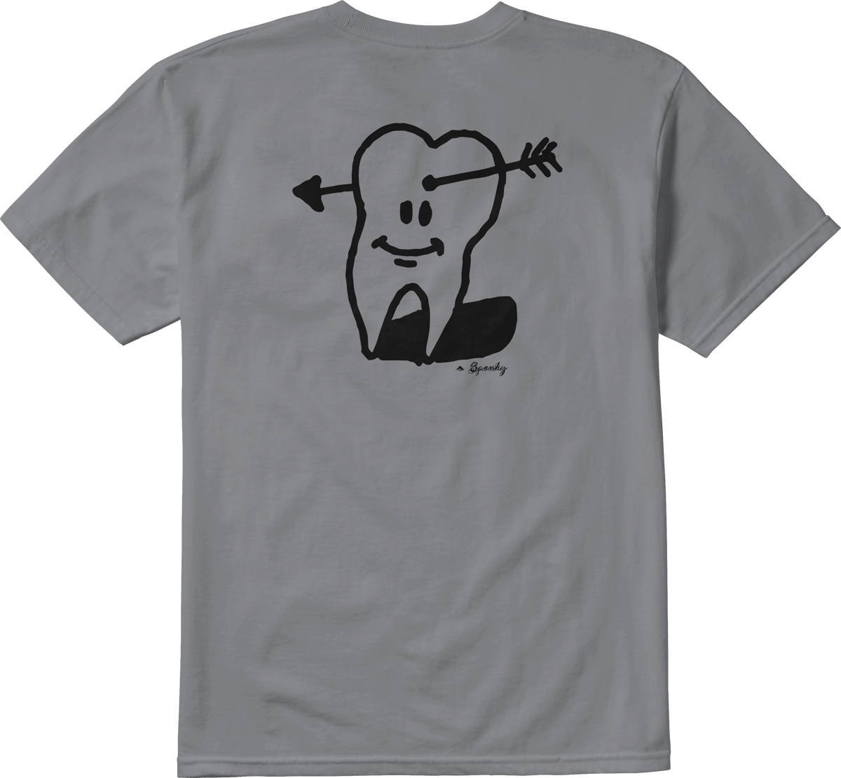 Emerica SPANKY TOOTH TEE S/S Basic T-Shirt Skate Skateboarding Durable