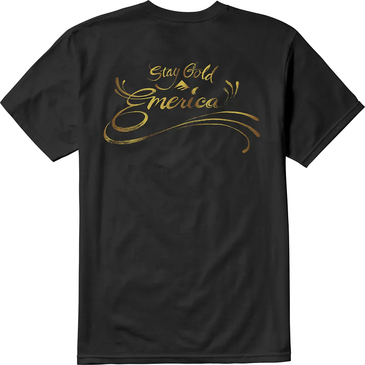 Emerica Stay Gold Sweep Tee S/S Basic T-Shirt Skate Skateboarding Durable