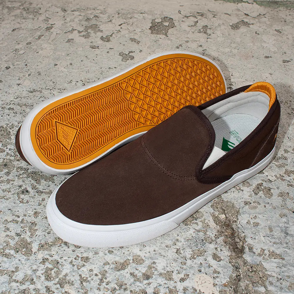 Emerica Wino G6 Slip-On Low-Top Vulcanized Skate Skateboarding Durable